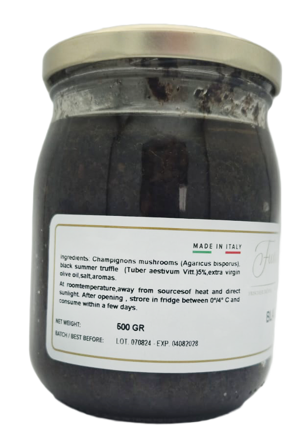 Trüffelsauce – Intensiver Geschmack schwarzer Trüffel 500g