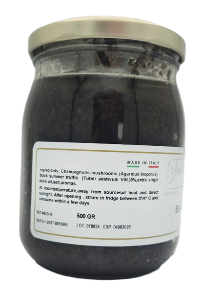 Trüffelsauce – Intensiver Geschmack schwarzer Trüffel 500g