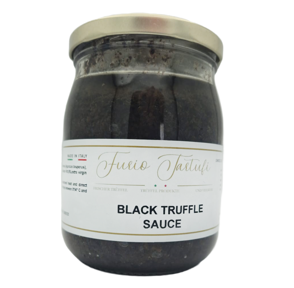 Trüffelsauce – Intensiver Geschmack schwarzer Trüffel 500g